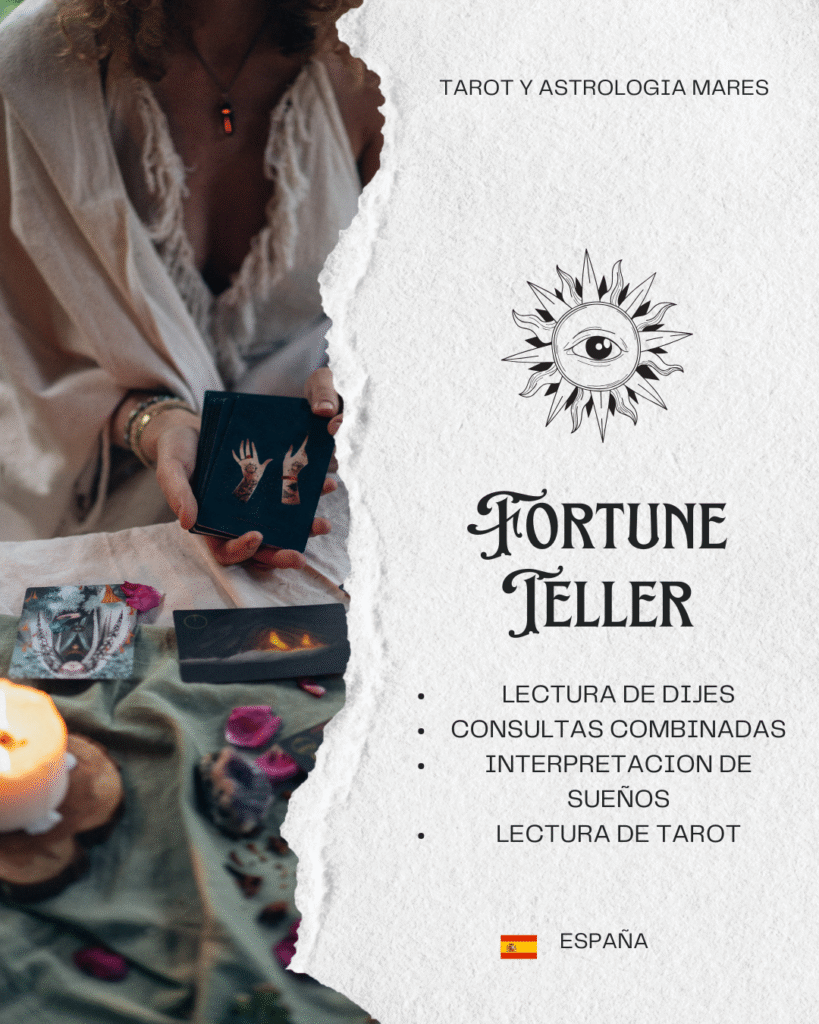 White and Green Ripped Paper Mystic Tarot Reader Blog Post Instagram Post